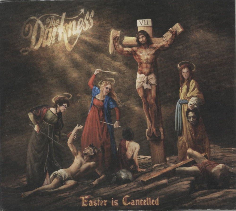The Darkness Easter Is Cancelled - Sealed UK CD album (CDLP) COOKLP736X