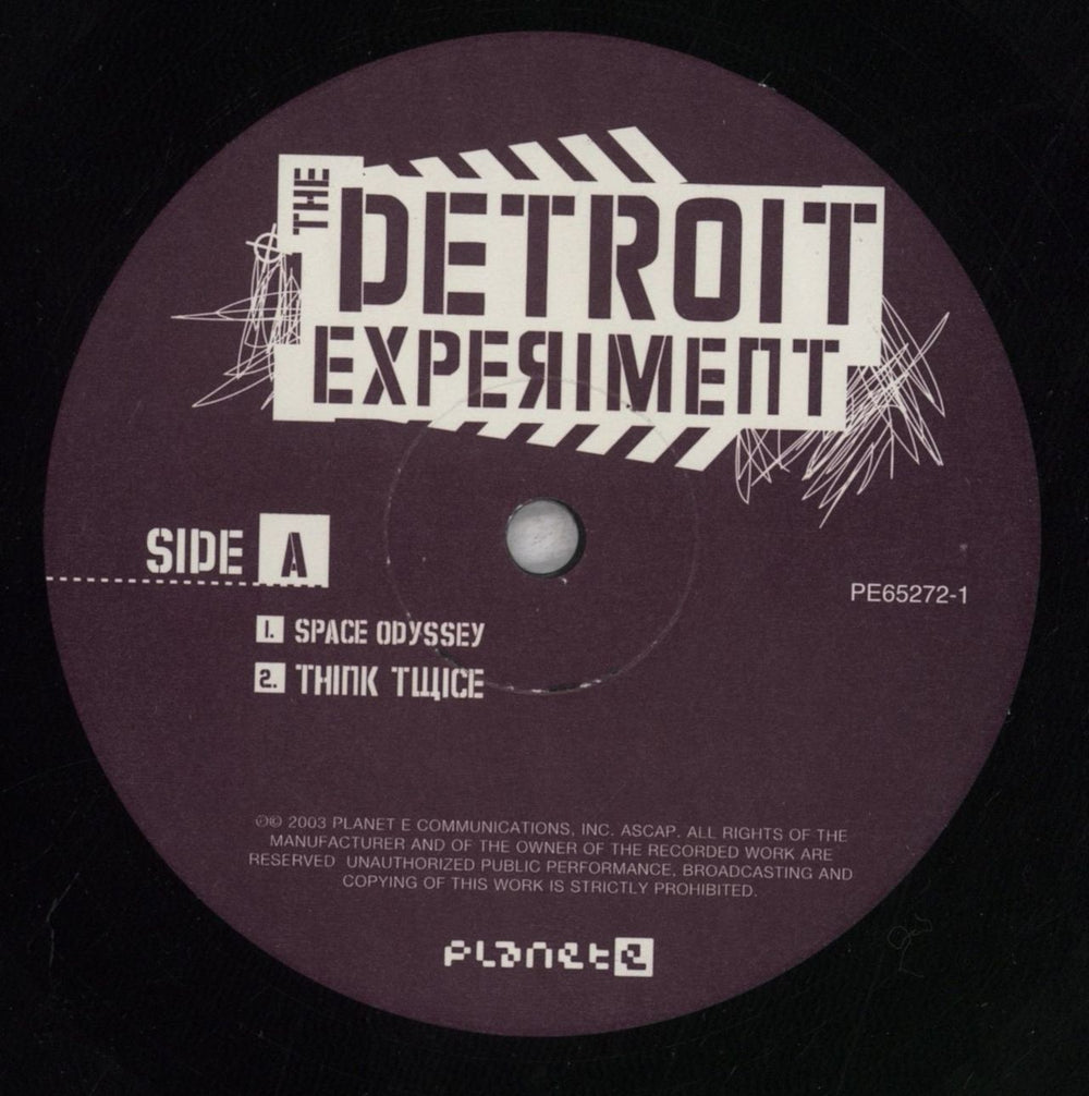 The Detroit Experiment The Detroit Experiment - Shrink US 2-LP vinyl record set (Double LP Album) 76Q2LTH848316