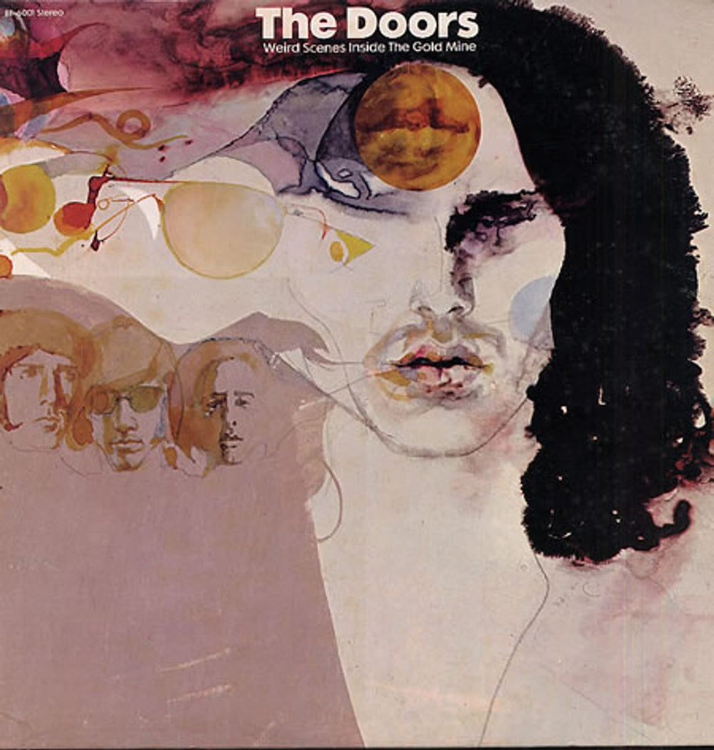 The Doors Weird Scenes Inside The Gold Mine UK 2-LP vinyl record set (Double LP Album) 8E-6001