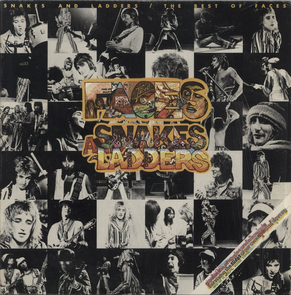 The Faces Snakes And Ladders US vinyl LP album (LP record) BS2897