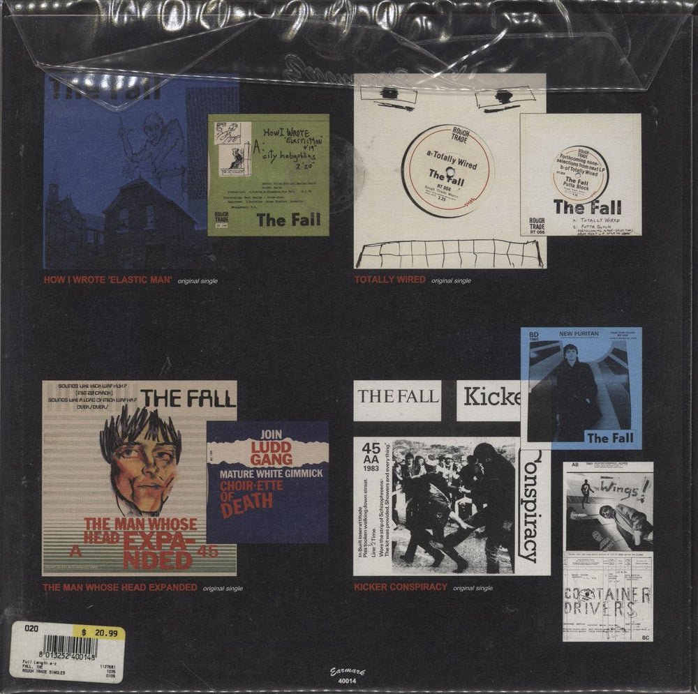 The Fall The Rough Trade Singles Collection - 180gm Vinyl Italian vinyl LP album (LP record) 8013252400148