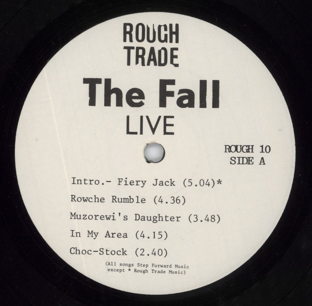 The Fall Totale's Turns UK vinyl LP album (LP record) FLLLPTO710465