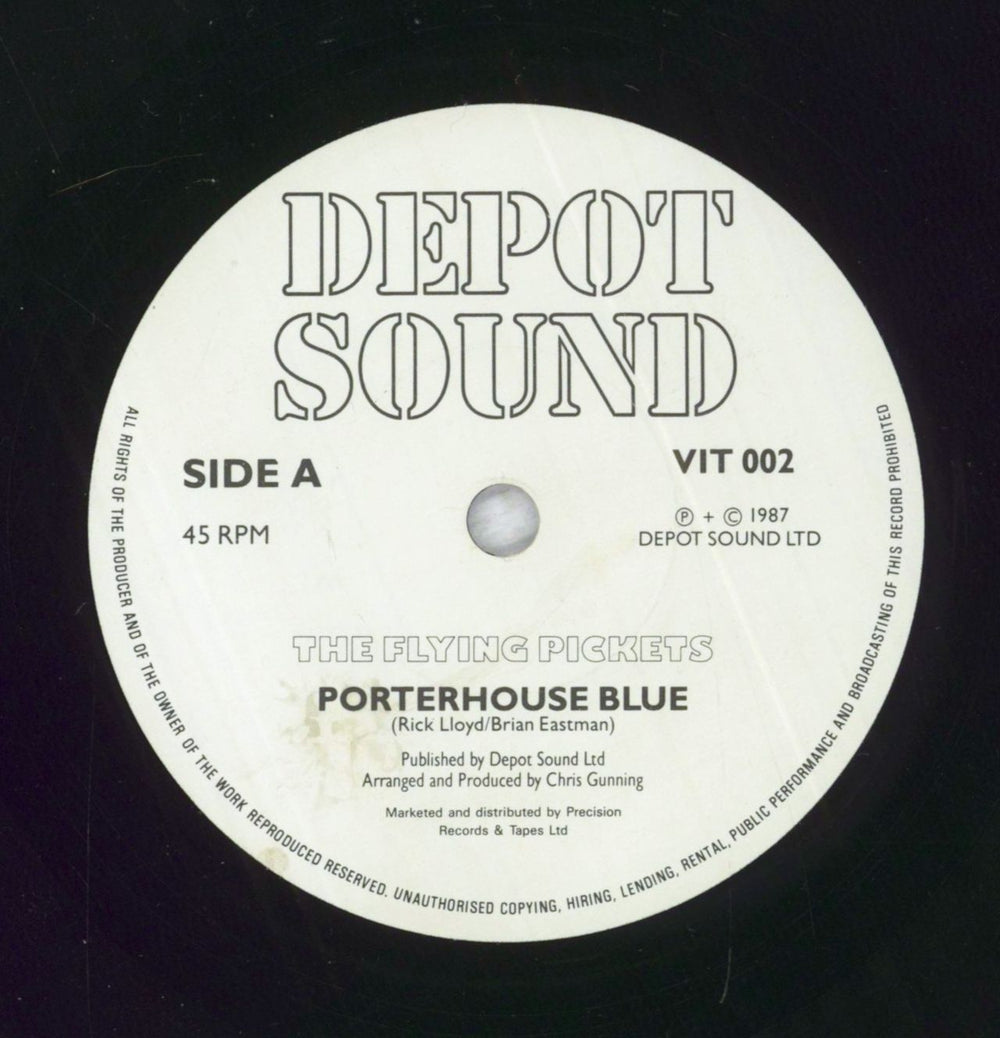 The Flying Pickets Porterhouse Blue UK 7" vinyl single (7 inch record / 45) 5011663010171