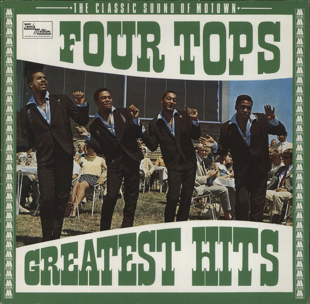 The Four Tops Greatest Hits German vinyl LP album (LP record) WL72280