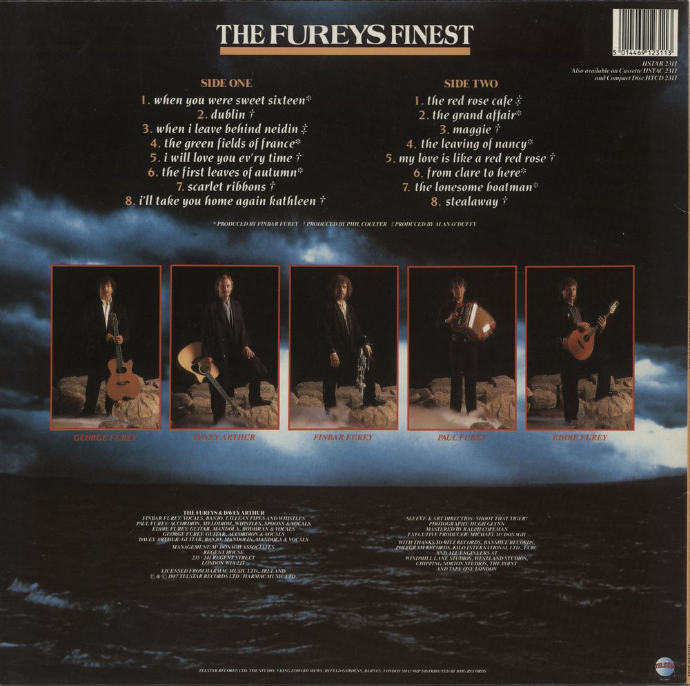 The Fureys And Davey Arthur The Fureys Finest UK vinyl LP album (LP record) 5014469123113