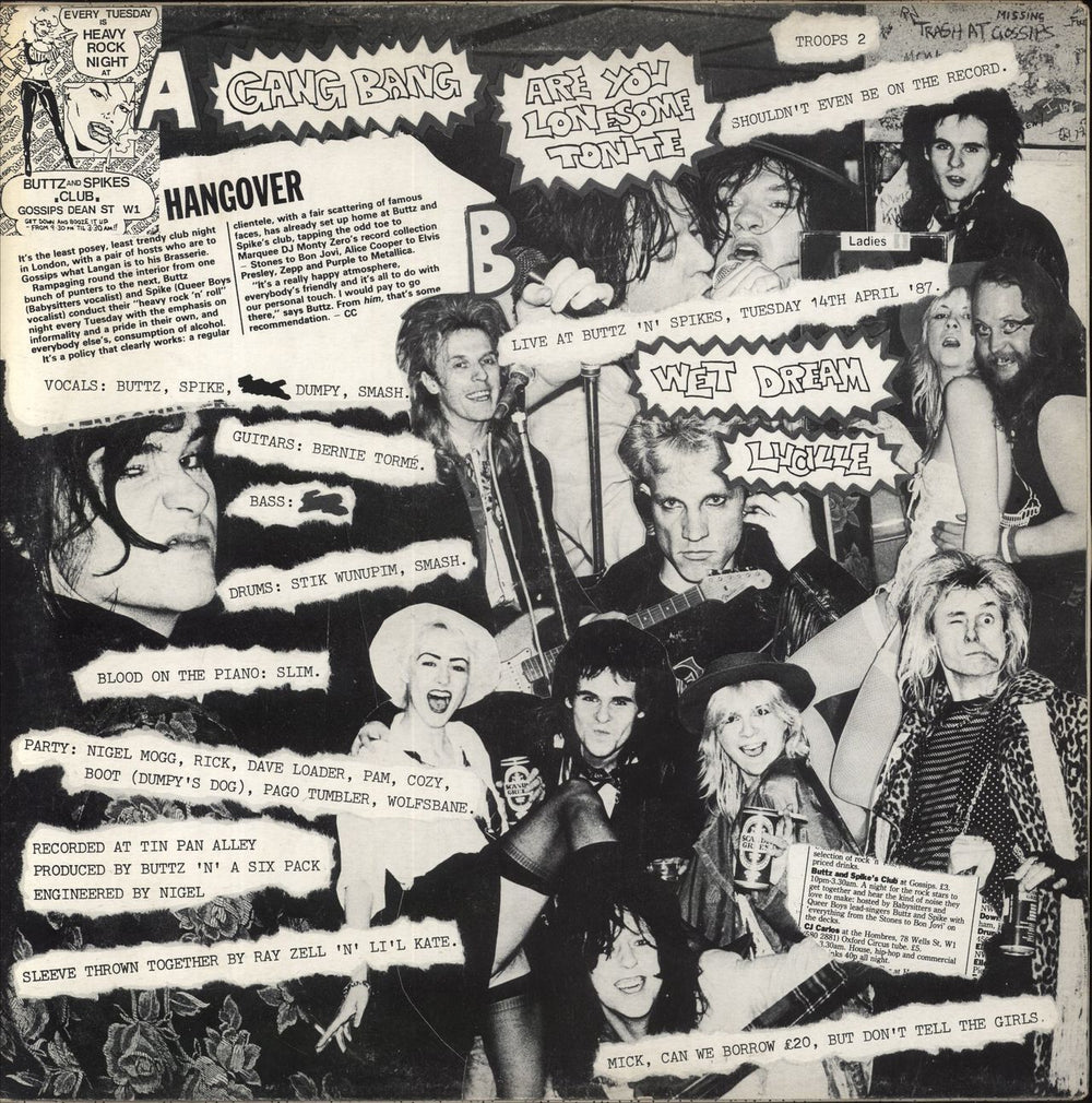 The Gang Bang Band Gang Bang UK 12" vinyl single (12 inch record / Maxi-single)