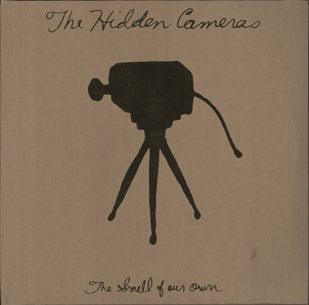 The Hidden Cameras The Smell Of Our Own - Yellow Vinyl UK 2-LP vinyl record set (Double LP Album) RT0394LPX