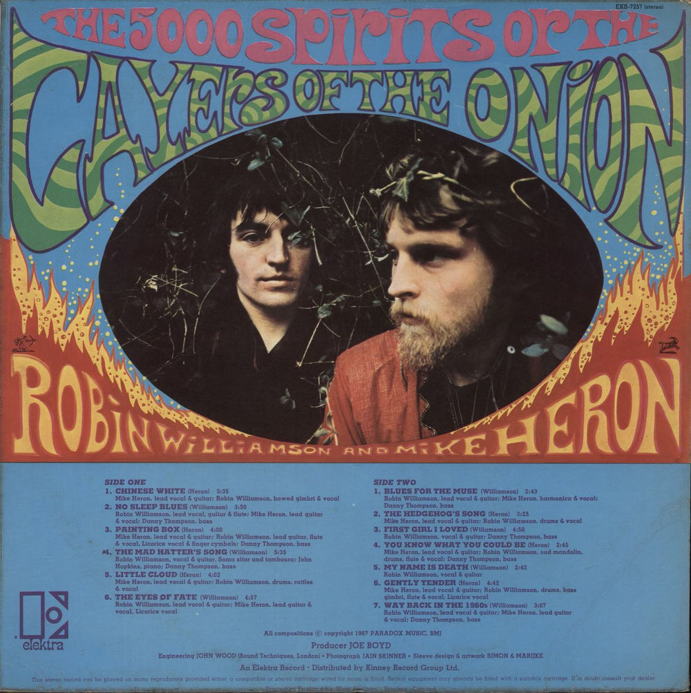 The Incredible String Band The 5000 Spirits - 3rd UK vinyl LP album (LP record)