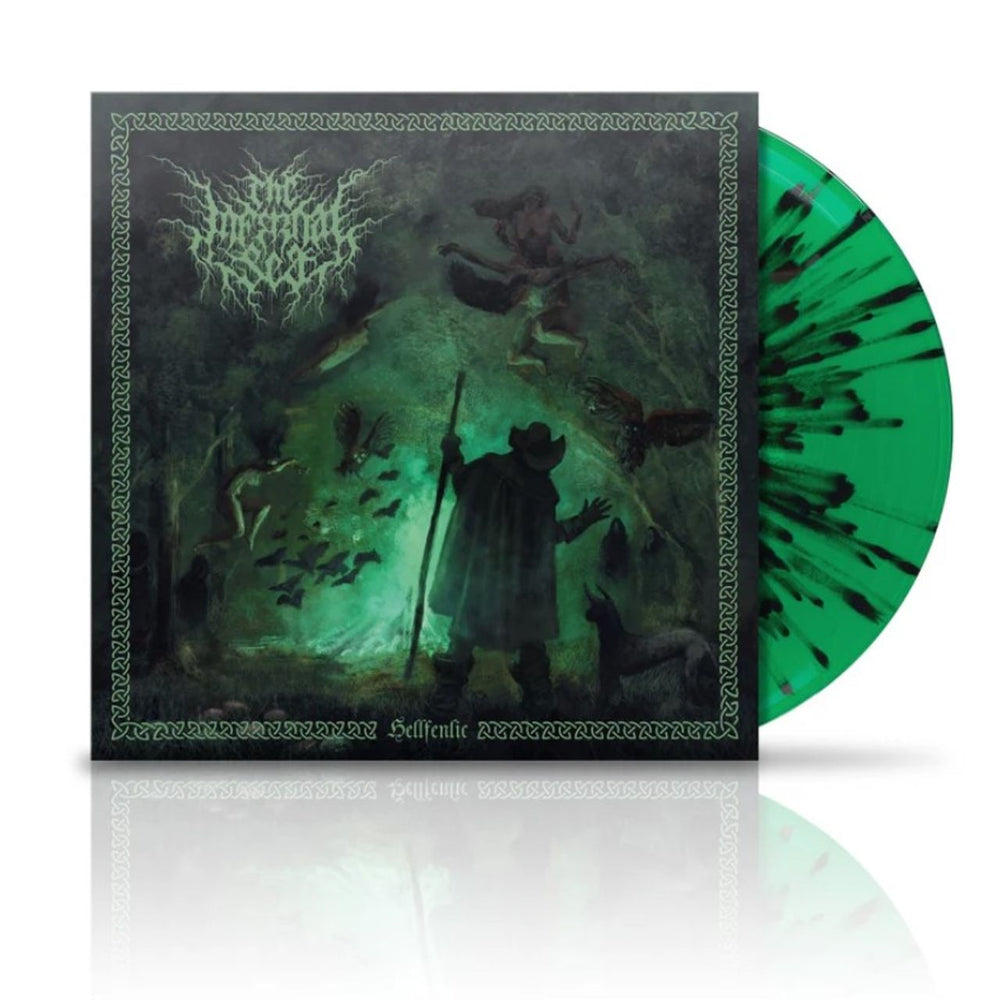 The Infernal Sea Hellfenlic - Black & Green Splatter Vinyl - Sealed UK vinyl LP album (LP record) CNDL800415