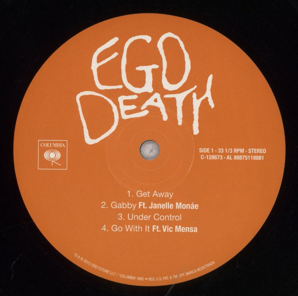 The Internet Ego Death US 2-LP vinyl record set (Double LP Album) 7MI2LEG841750