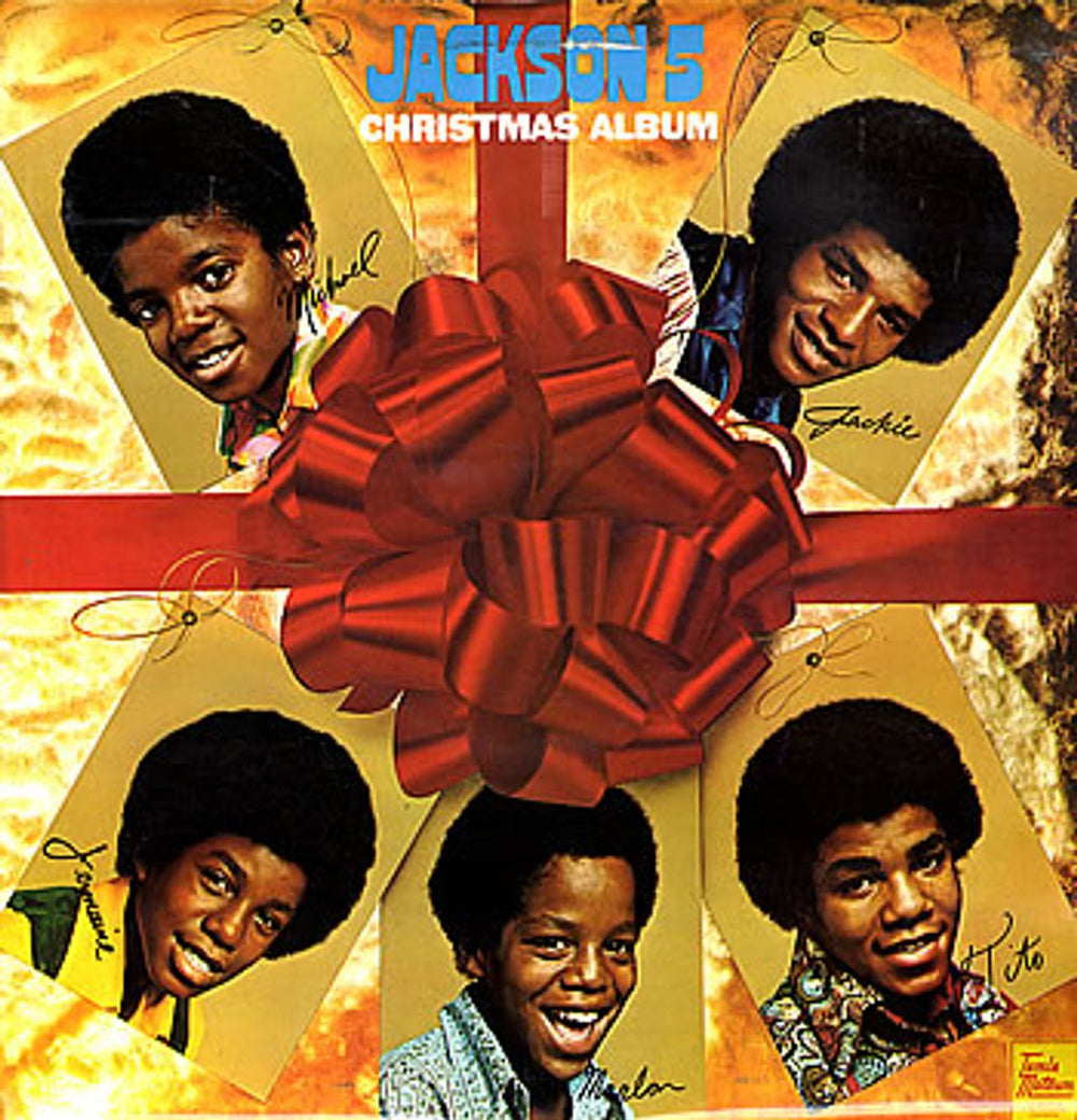 The Jackson Five Christmas Album UK vinyl LP album (LP record) STML11168