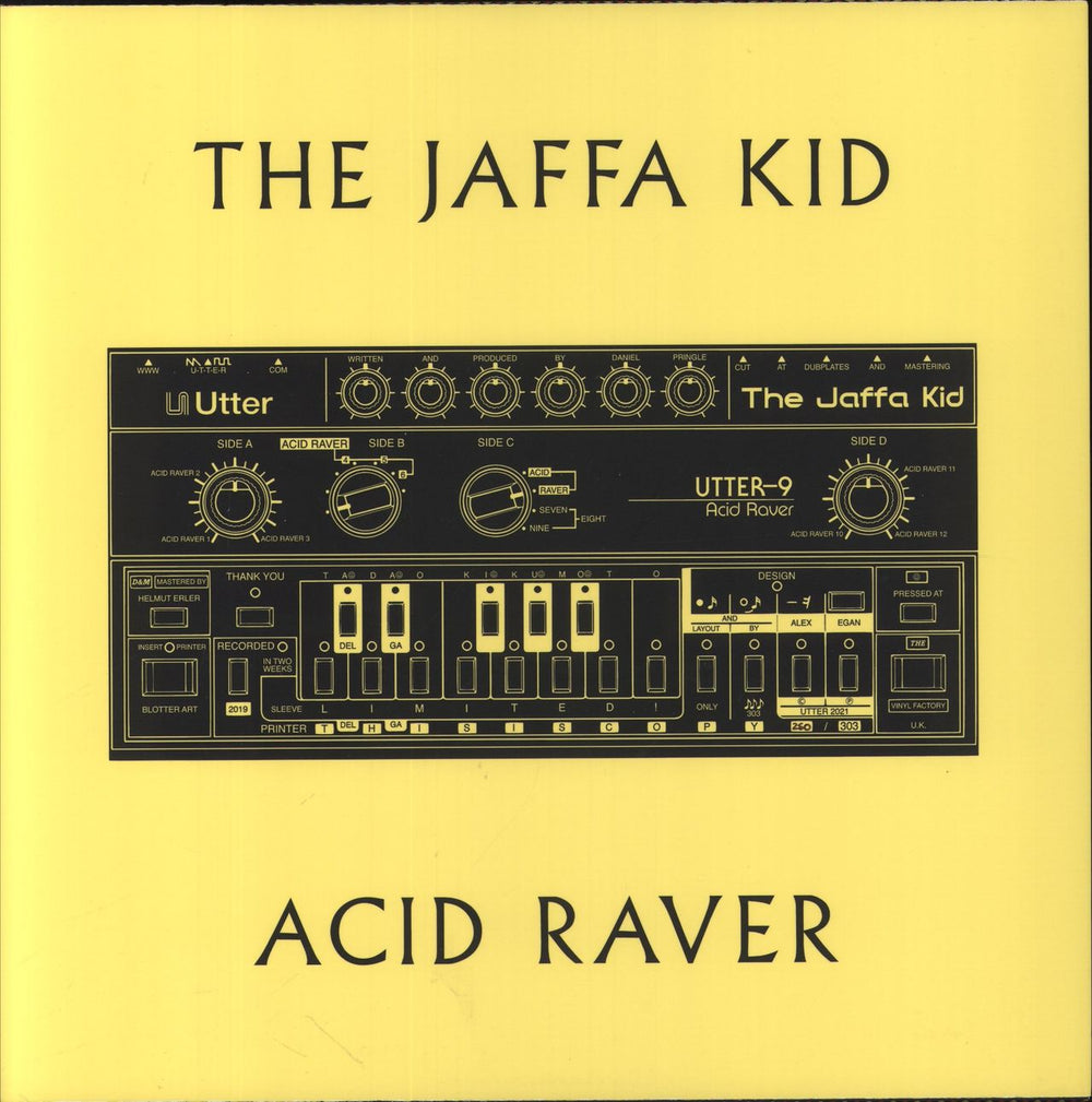 The Jaffa Kid Acid Raver UK 2-LP vinyl record set (Double LP Album)