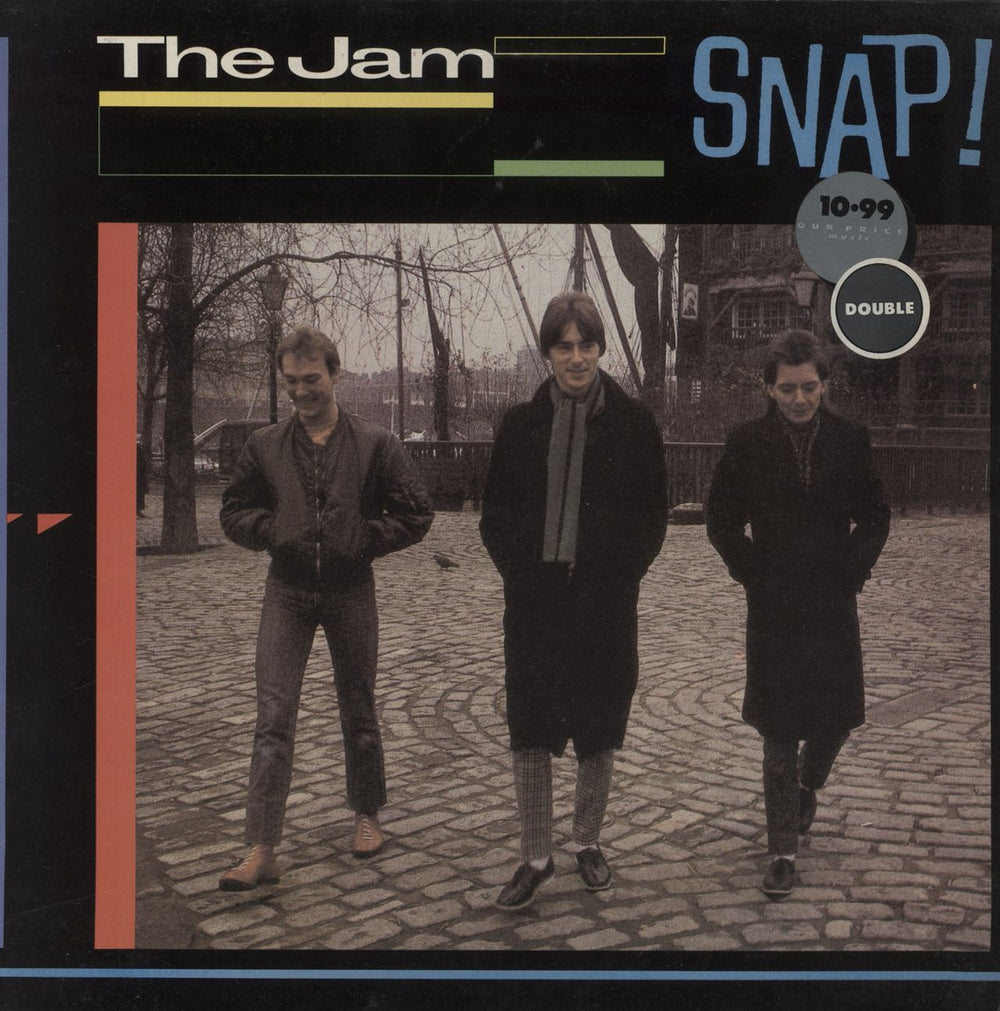 The Jam Snap! - EX UK 2-LP vinyl record set (Double LP Album) SNAP1