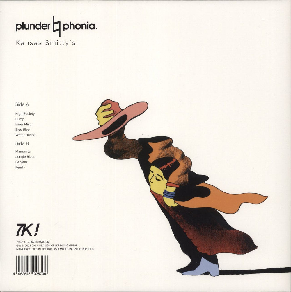 The Kansas Smitty's House Band Plunderphonia UK vinyl LP album (LP record) 4062548028706