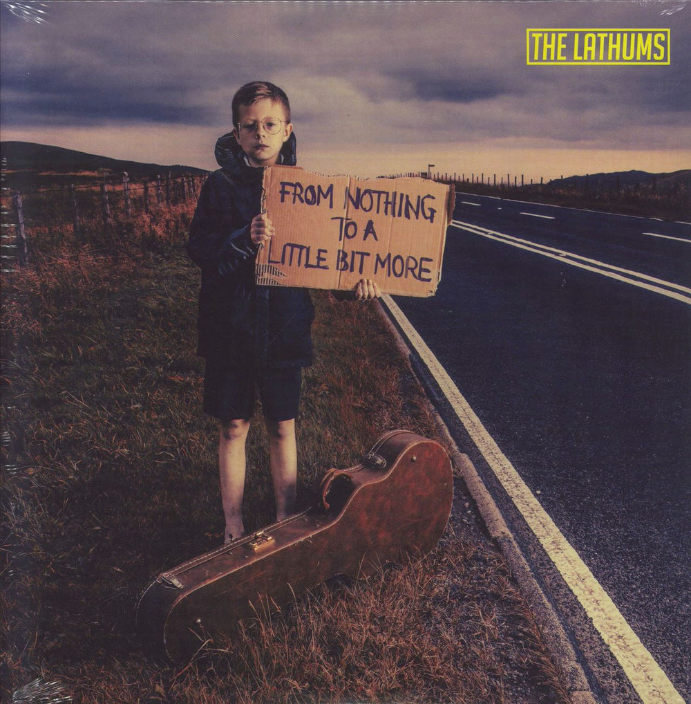 The Lathums From Nothing To A Little Bit More - Yellow Vinyl UK 2-LP vinyl record set (Double LP Album) 4867665