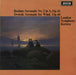 The London Symphony Orchestra Brahms: Serenade No. 2 in A, Op. 16 / Dvorak: Serenade for Wind, Op. 44 - 2nd UK vinyl LP album (LP record) SXL6368