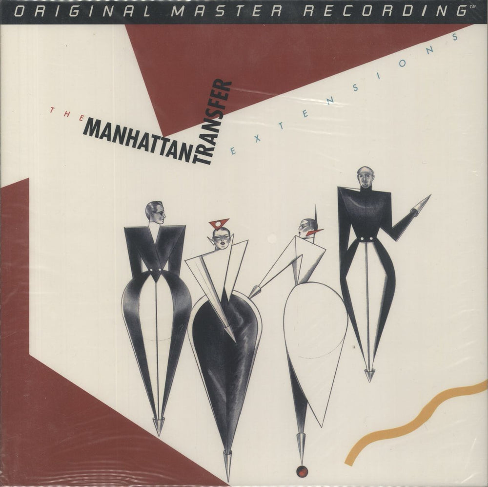 The Manhattan Transfer Extensions - 200gm US vinyl LP album (LP record) MFSL1-199