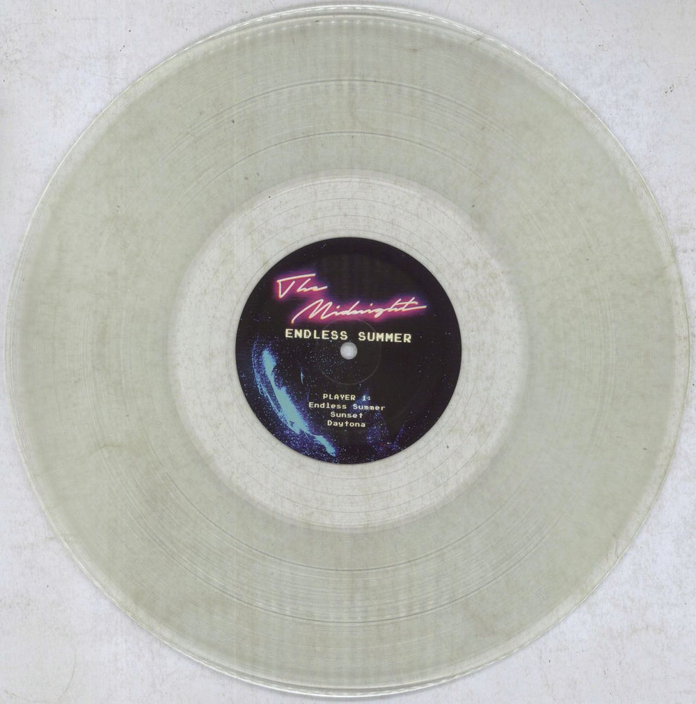 The Midnight Endless Summer - Clear Vinyl US 2-LP vinyl record set (Double LP Album) 3Y-2LEN844228