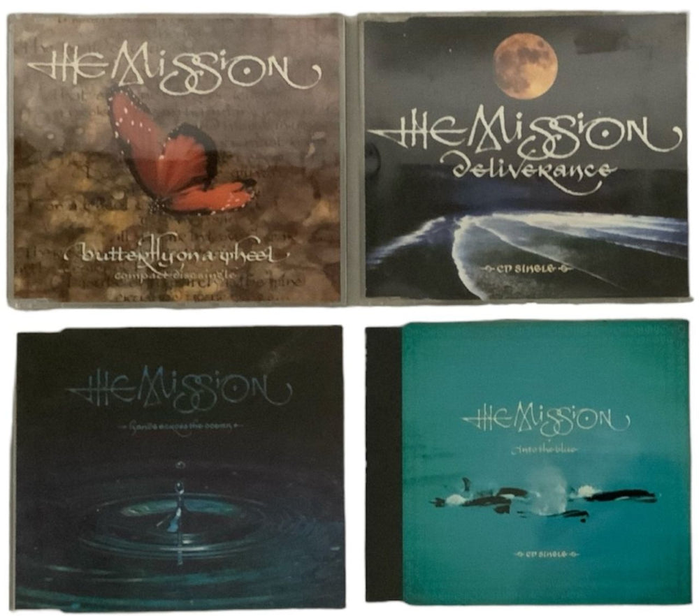 The Mission Butterfly On A Wheel - Complete Collectors Box UK CD Single Box Set MISCXBU835216