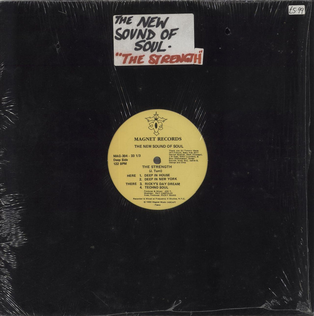 The New Sound Of Soul The Strength US 12" vinyl single (12 inch record / Maxi-single) MAG-304