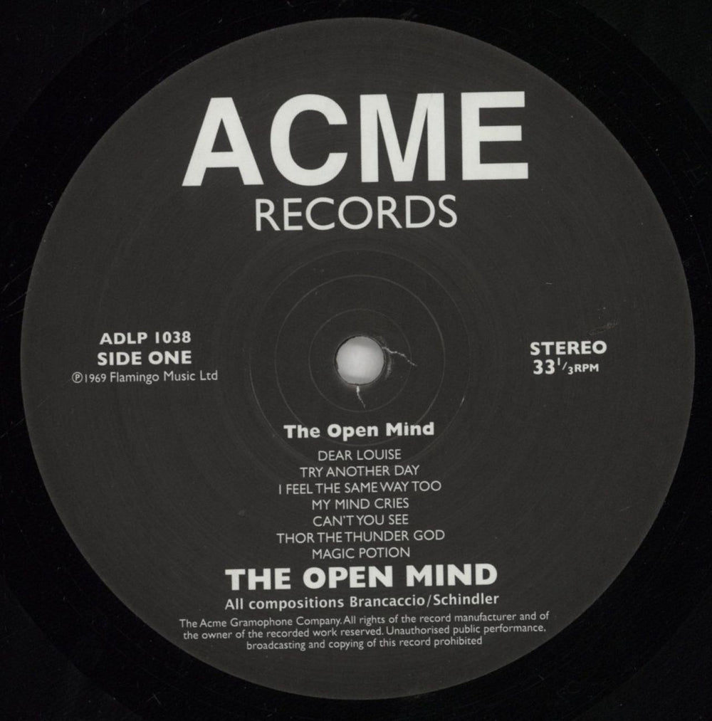 The Open Mind The Open Mind UK vinyl LP album (LP record) OPMLPTH856789