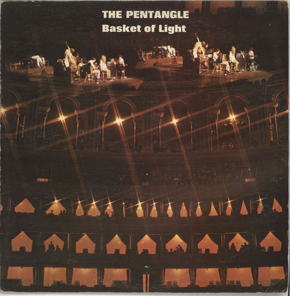 The Pentangle Basket Of Light - 1st - VG UK vinyl LP album (LP record) TRA205