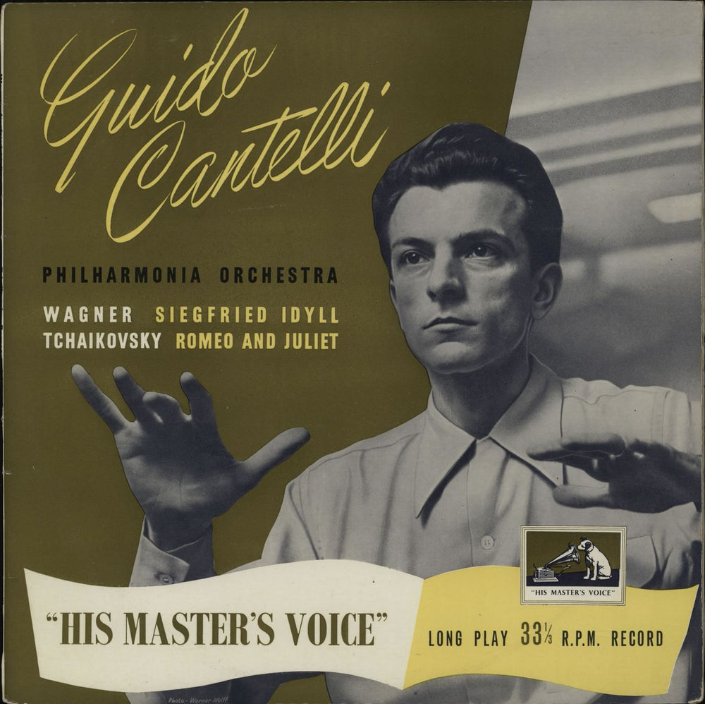 The Philharmonia Orchestra Wagner: Siegfried Idyll / Tchaikovsky: Romeo And Juliet UK vinyl LP album (LP record) ALP1086