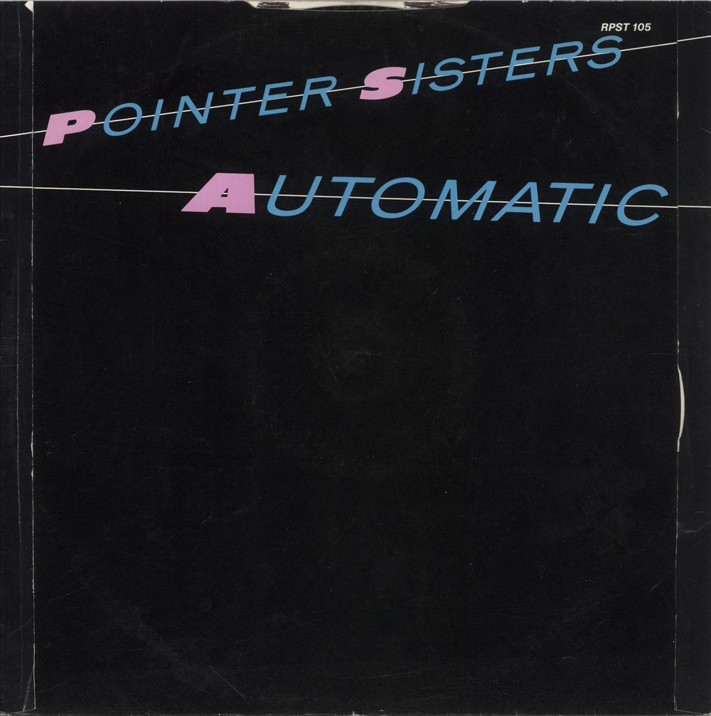 The Pointer Sisters Automatic UK 12" vinyl single (12 inch record / Maxi-single)