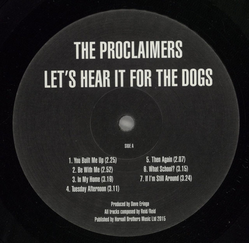 The Proclaimers Let's Hear It For The Dogs UK vinyl LP album (LP record) PCLLPLE879019