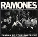 The Ramones I Wanna Be Your Boyfriend - Red Vinyl US 7" vinyl single (7 inch record / 45) 45065