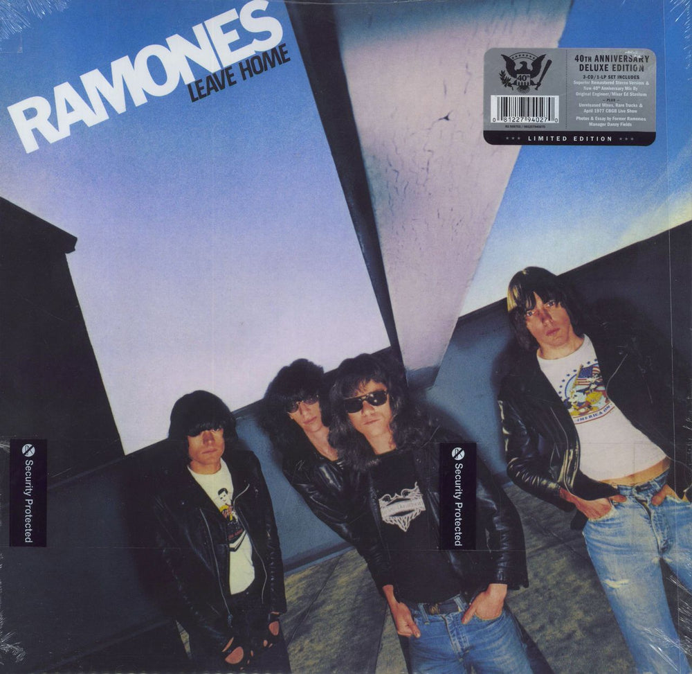 The Ramones Leave Home - 40th Anniversary Deluxe Edition - Sealed UK Vinyl Box Set R2559753