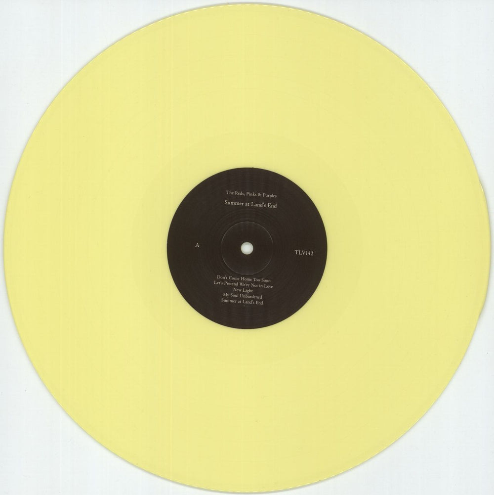 The Reds, Pinks And Purples Summer At Land's End - Yellow Vinyl UK 2-LP vinyl record set (Double LP Album) 3MJ2LSU872255