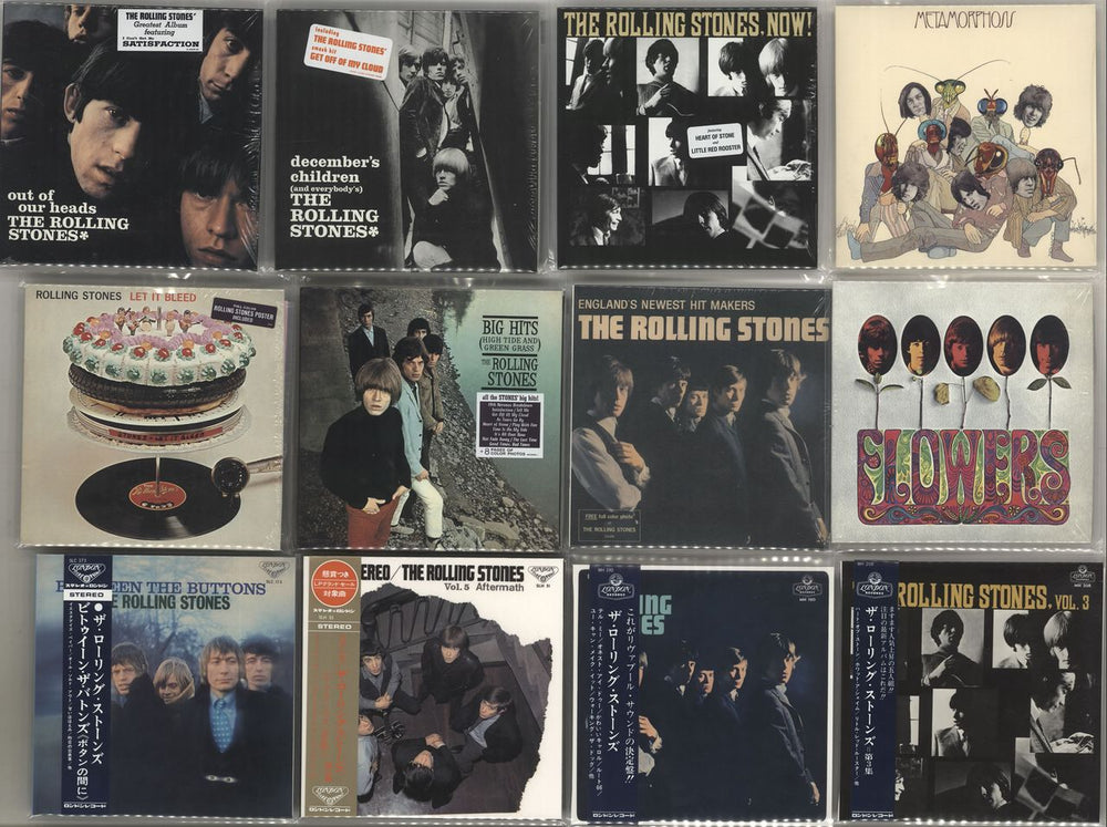 The Rolling Stones Greatest Albums In The Sixties Japanese SHM CD 4988005542656