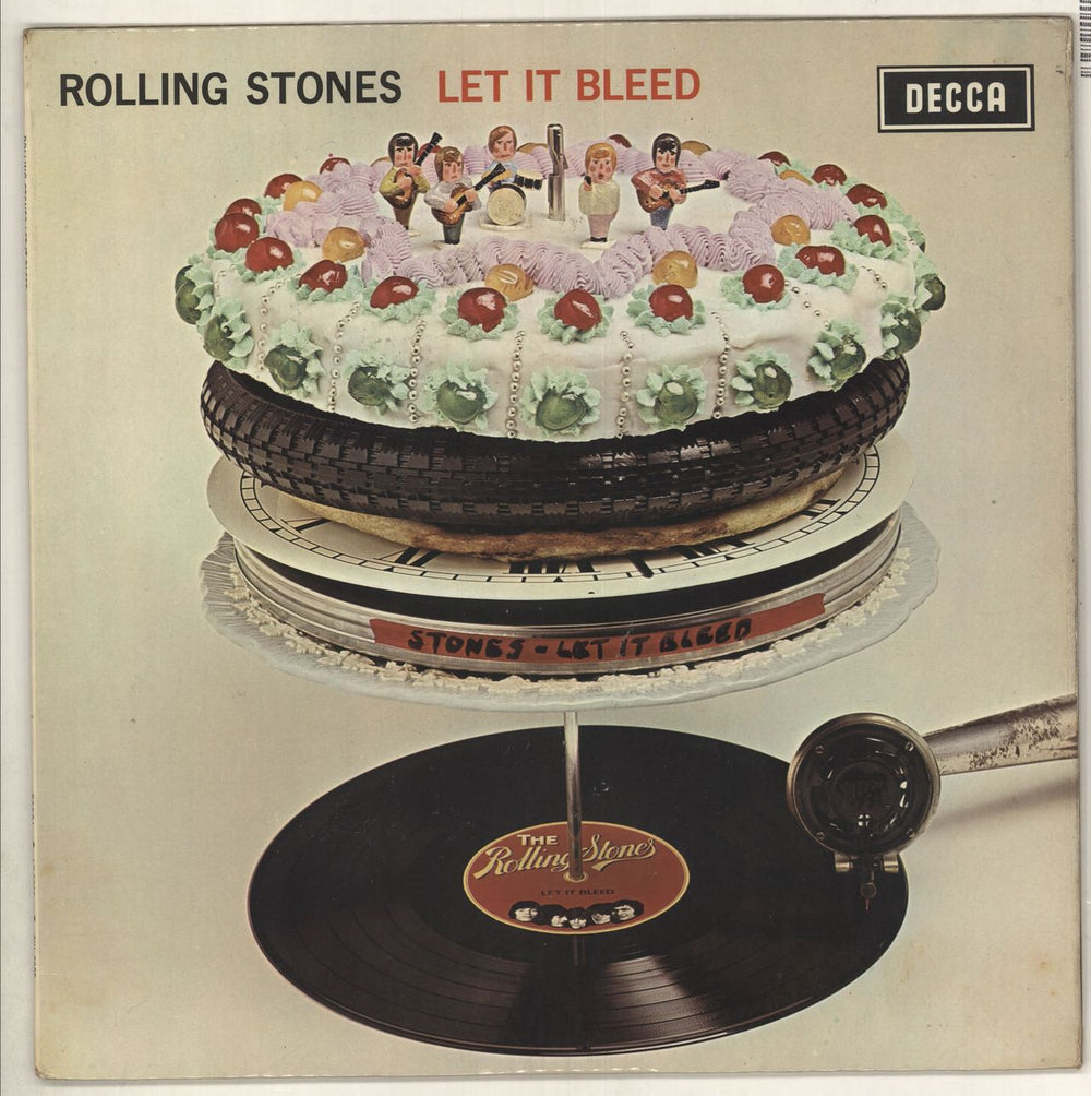 The Rolling Stones Let It Bleed - 4th UK vinyl LP album (LP record) SKL5025