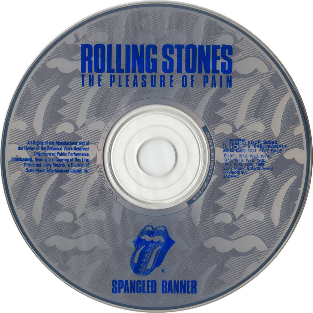 The Rolling Stones The Pleasure Of Pain Japanese Promo 2 CD album set (Double CD)