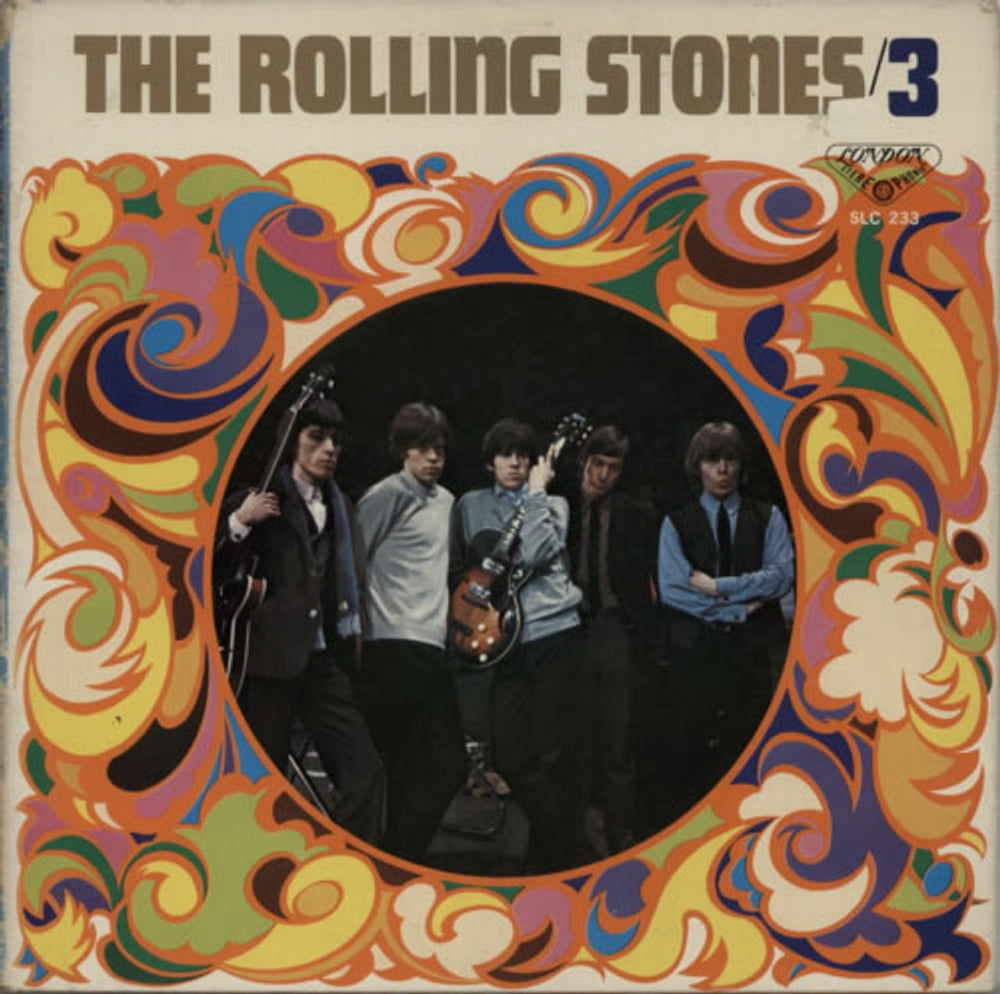 The Rolling Stones The Rolling Stones / 3 Japanese vinyl LP album (LP record) SLC233