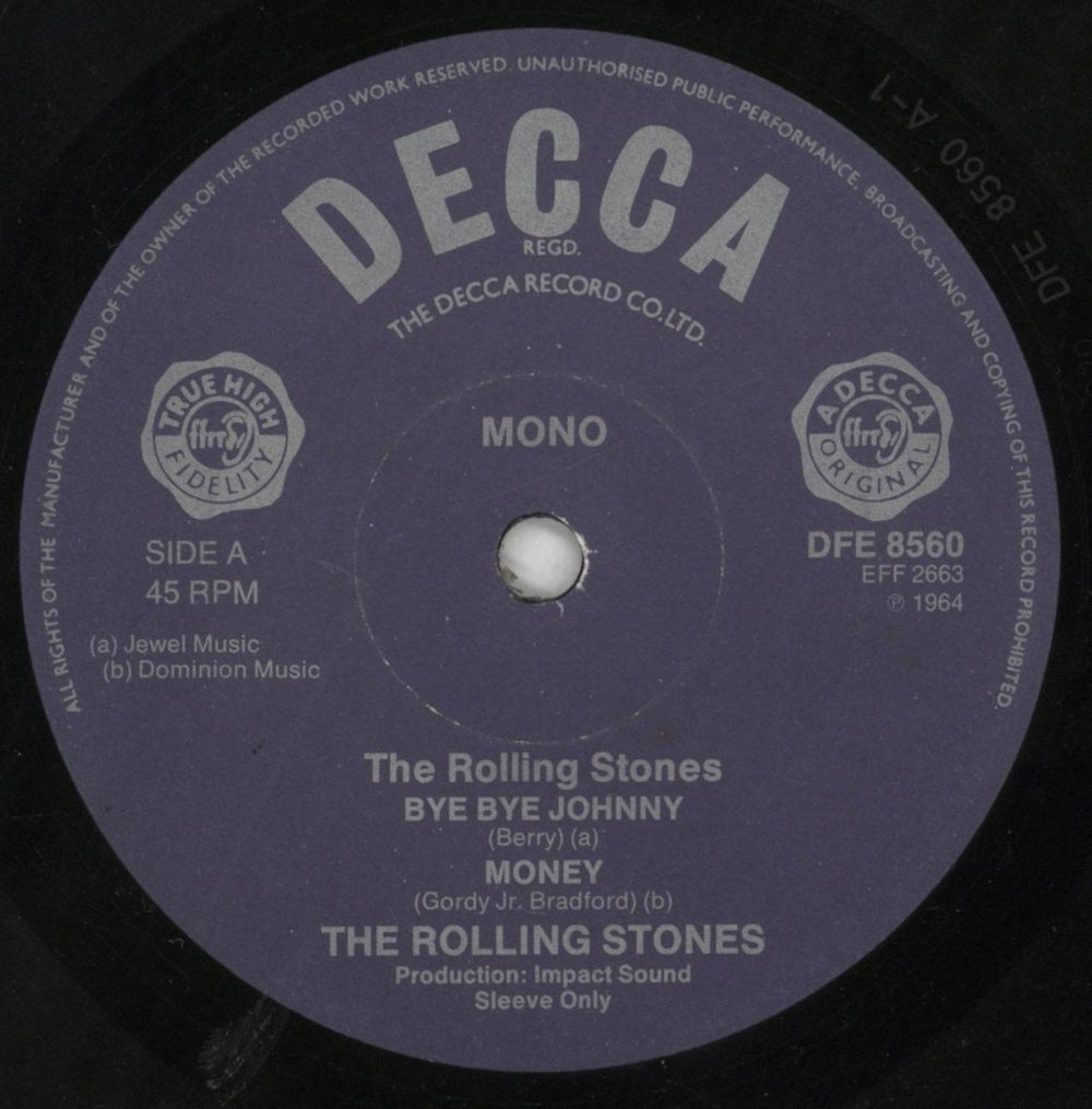 The Rolling Stones The Rolling Stones EP - 1982 UK 7" vinyl single (7 inch record / 45) ROL07TH77787