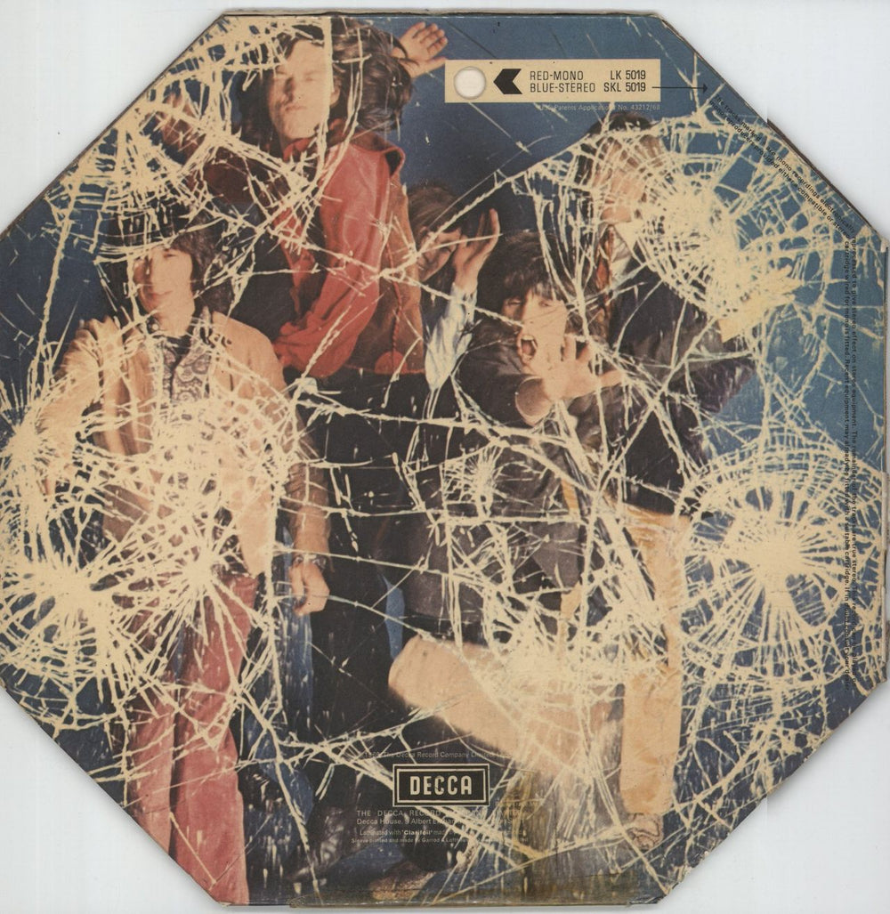 The Rolling Stones Through The Past Darkly - 1st - G UK vinyl LP album (LP record)