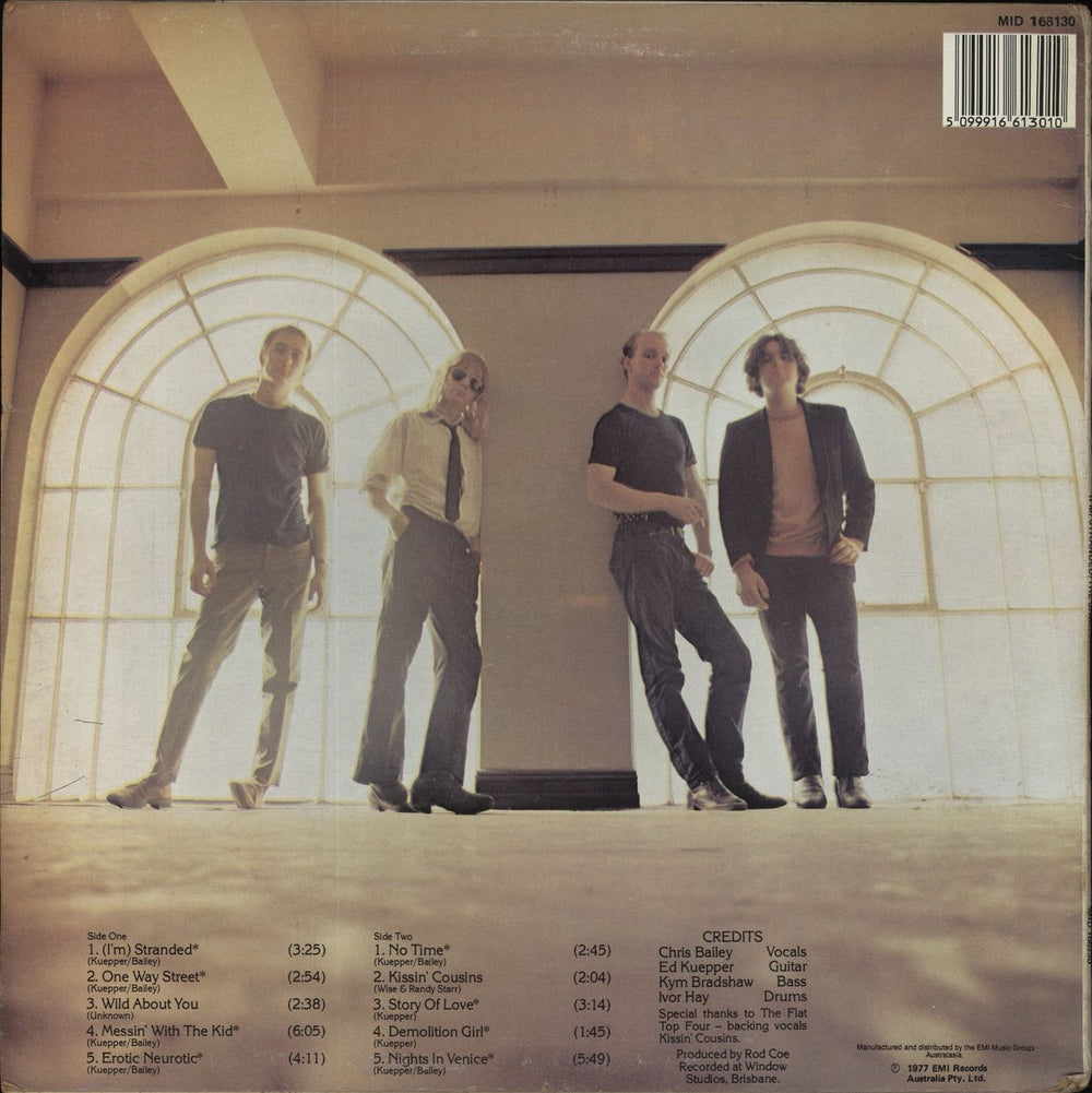 The Saints [I'm] Stranded Australian vinyl LP album (LP record) 5099916613010