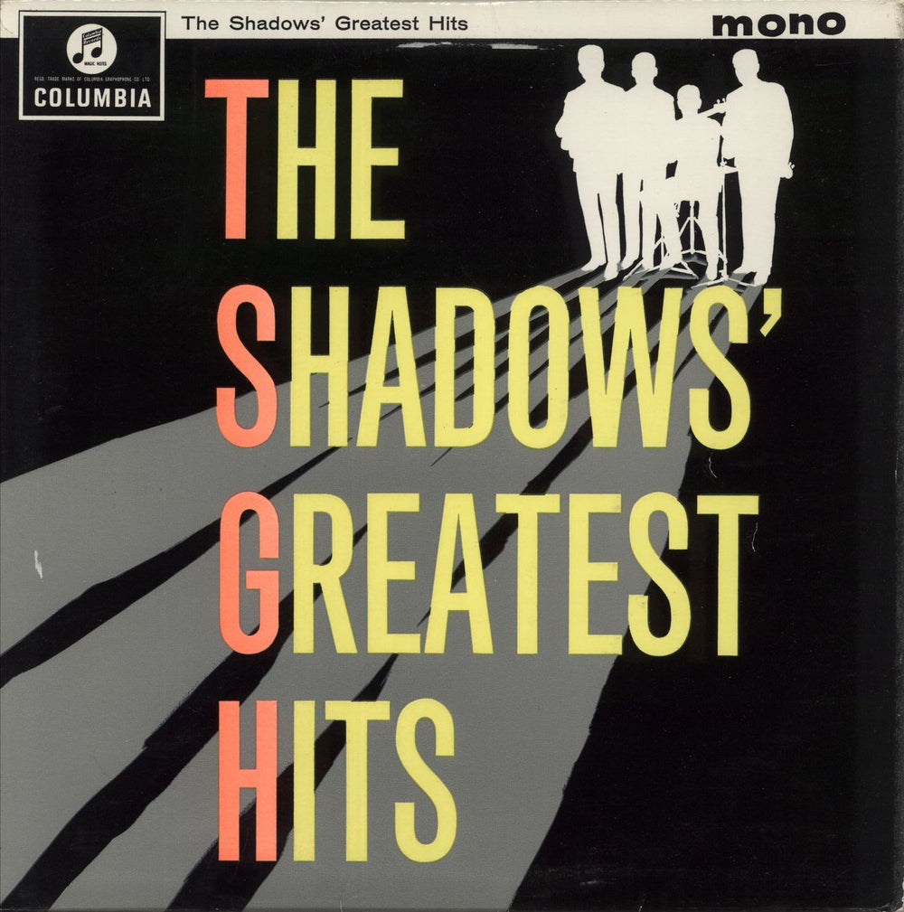 The Shadows The Shadows' Greatest Hits - 1st - EX UK vinyl LP album (LP record) 33SX1522