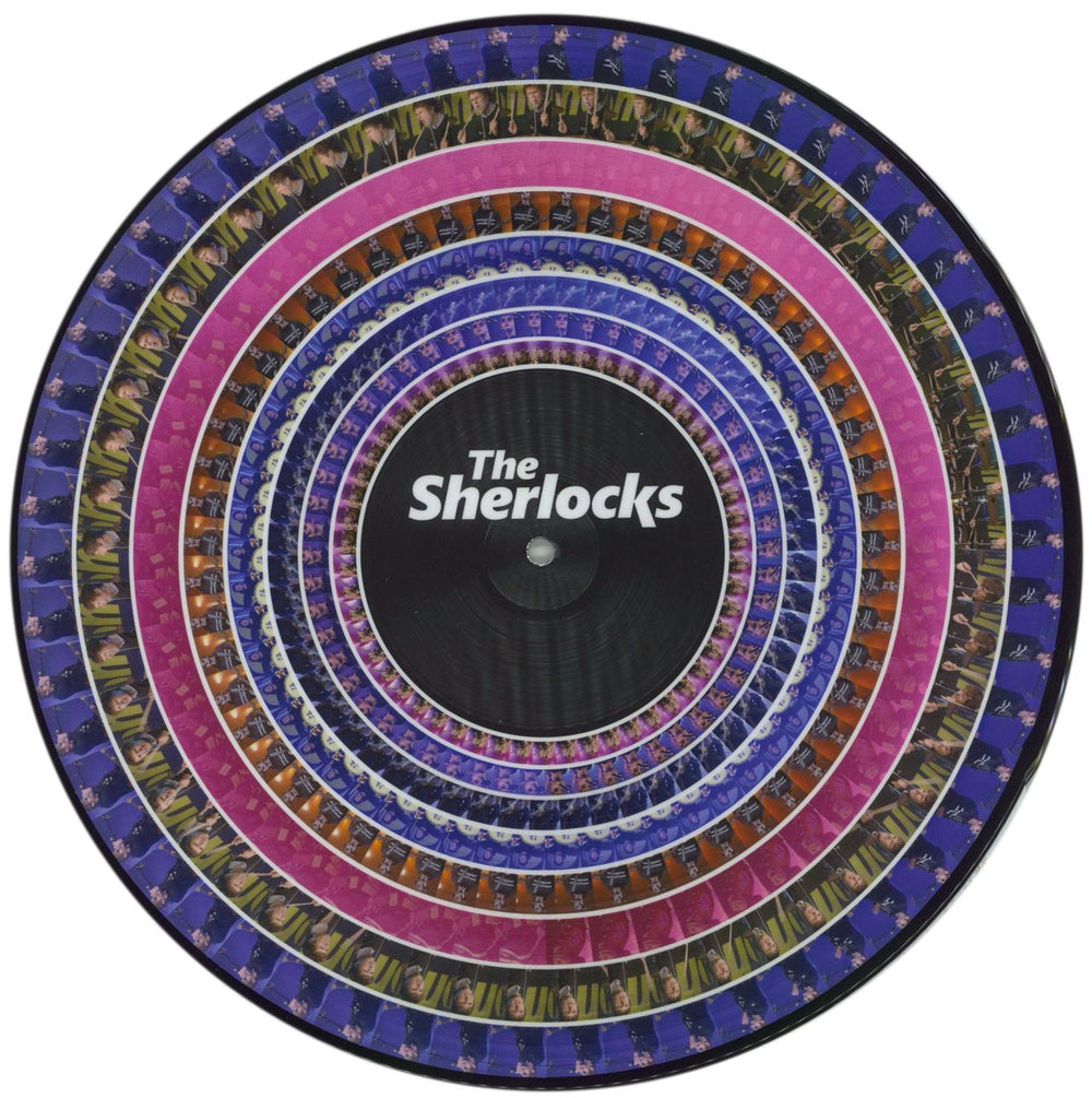 The Sherlocks Everything Must Make Sense! - Zoetrope Picture Disc UK vinyl LP album (LP record) 0MJLPEV873802