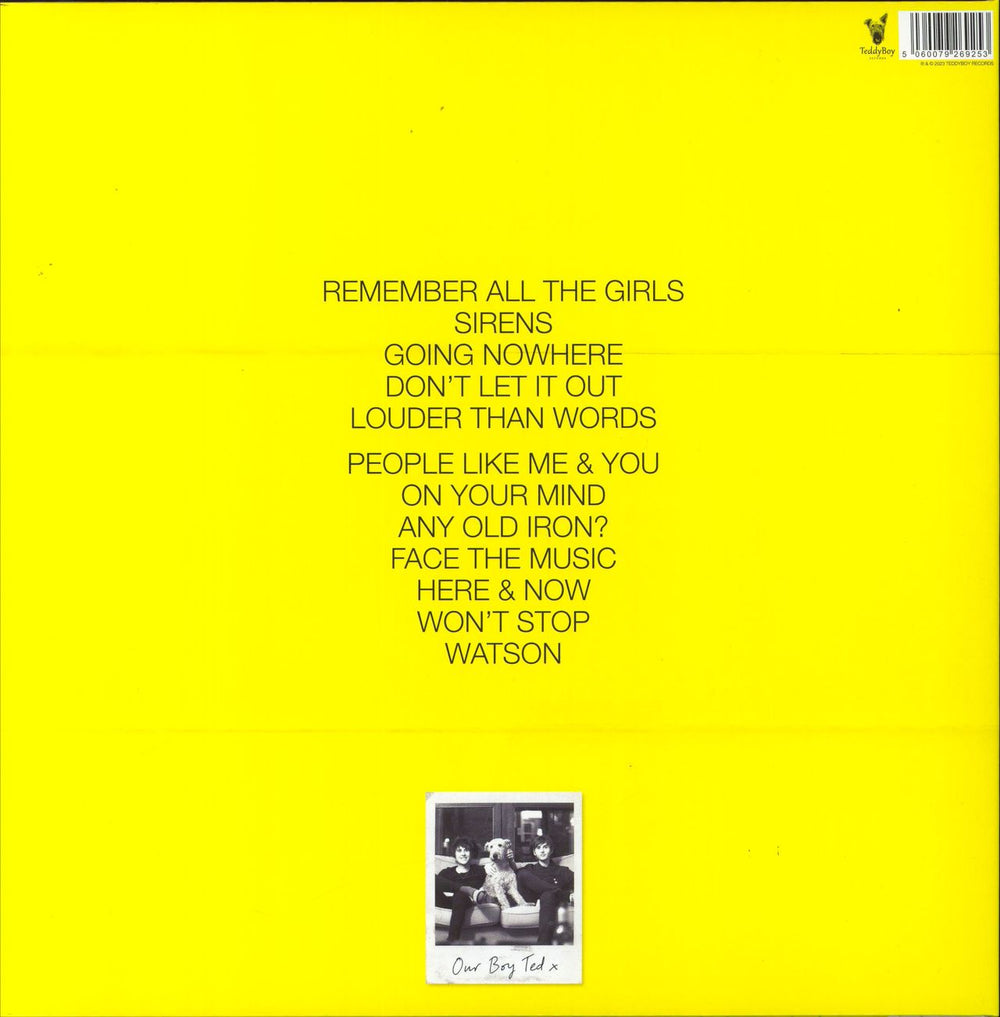 The Sherlocks People Like Me & You - Neon Yellow Vinyl + Autographed Sleeve UK vinyl LP album (LP record) 5060079269277