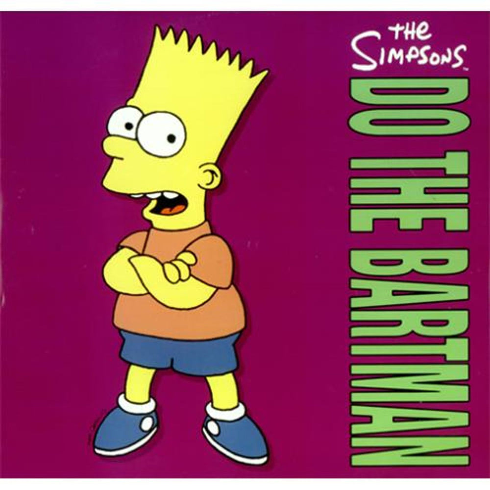 The Simpsons Do The Bartman UK 12" vinyl single (12 inch record / Maxi-single) GEF87T