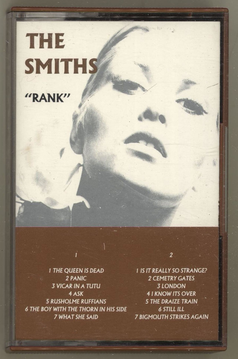 The Smiths Rank UK cassette album ROUGHC126