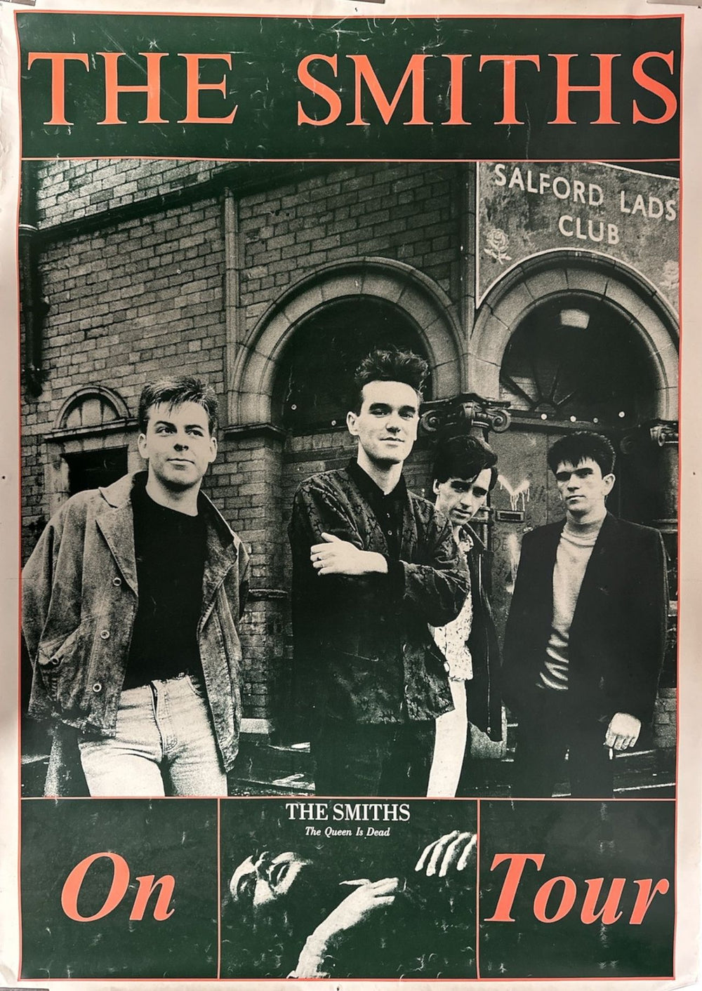 The Smiths The Queen Is Dead On Tour UK poster PROMO POSTER