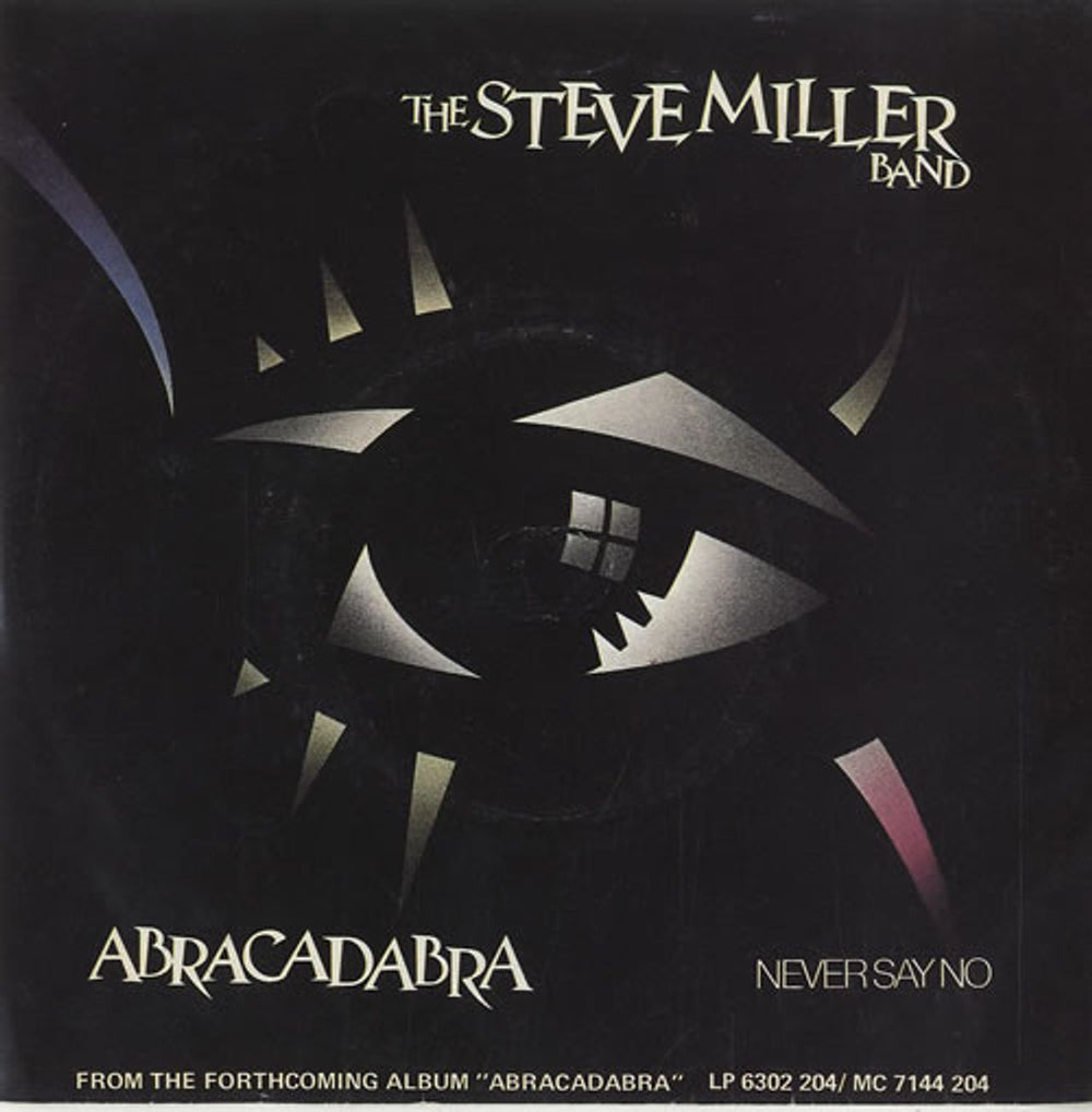 The Steve Miller Band Abracadabra - Injection - P/S UK 7" vinyl single (7 inch record / 45) STEVE3