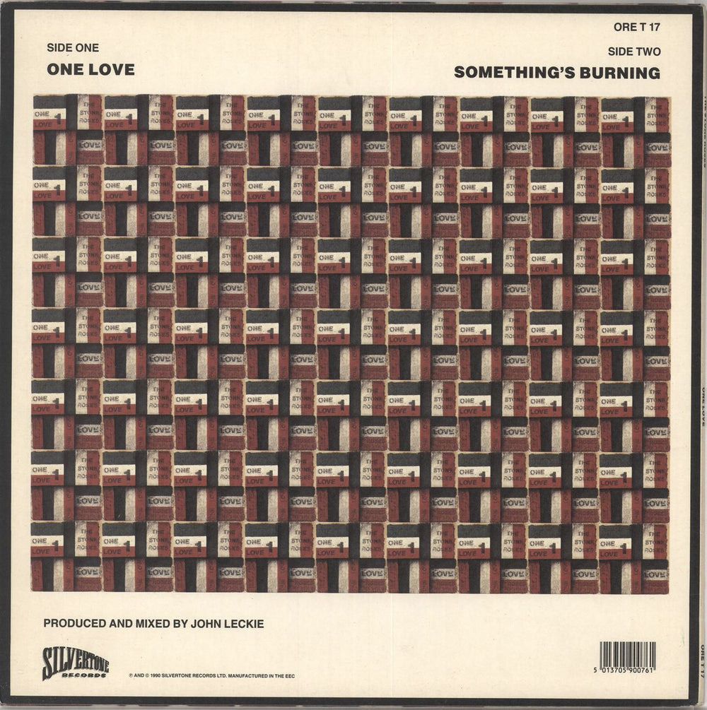 The Stone Roses One Love UK 12" vinyl single (12 inch record / Maxi-single) 5013705900761