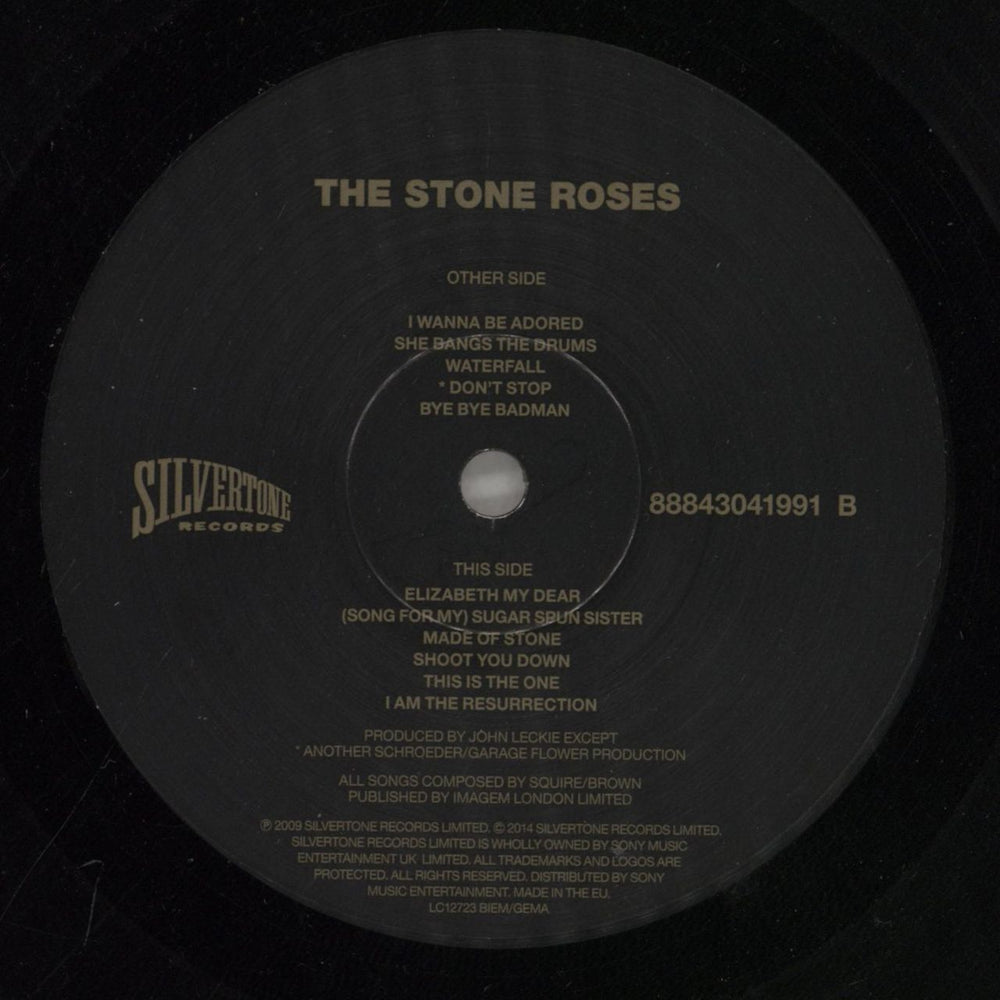 The Stone Roses The Stone Roses - 180gm - Shrink UK vinyl LP album (LP record) STOLPTH863642