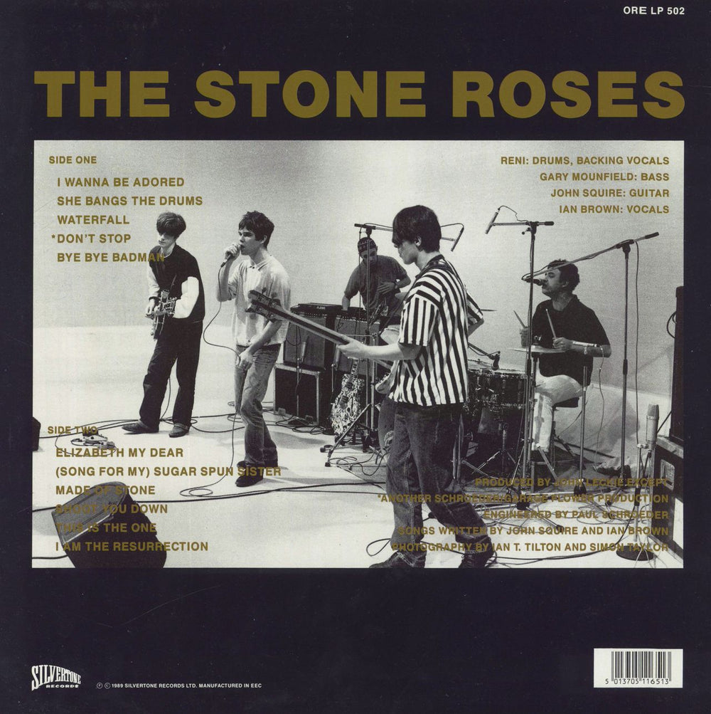 The Stone Roses The Stone Roses - 2nd - EX UK vinyl LP album (LP record) 5013705116513