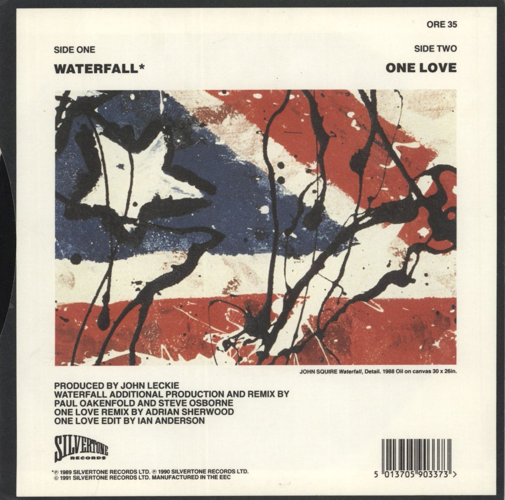 The Stone Roses Waterfall UK 7" vinyl single (7 inch record / 45) 5013705903373